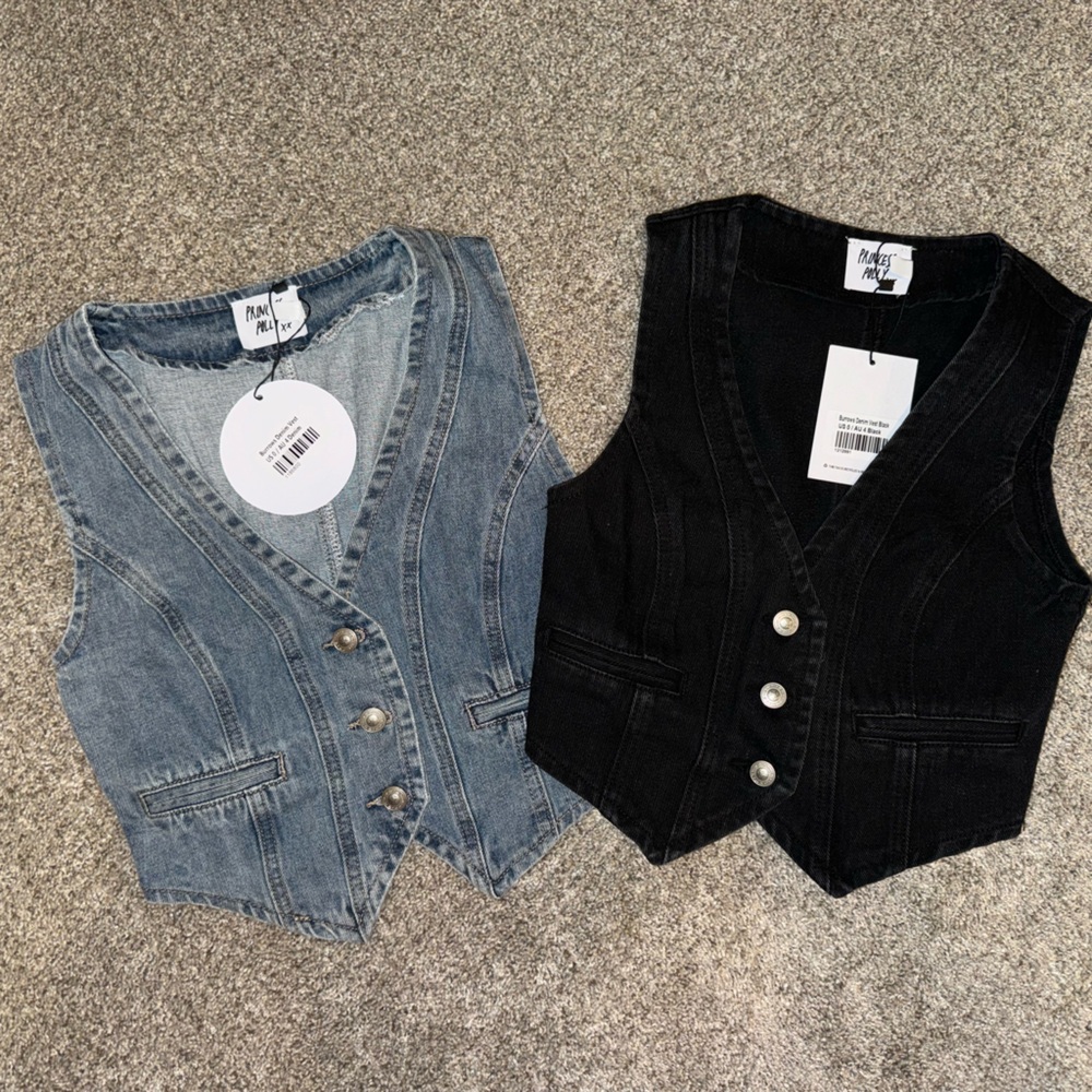 Princess Polly Denim Vests